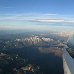 Flugwegposition um 04:06:14: Aufgenommen in der Nähe von Altenberg an der Rax, Österreich in 3372 Meter